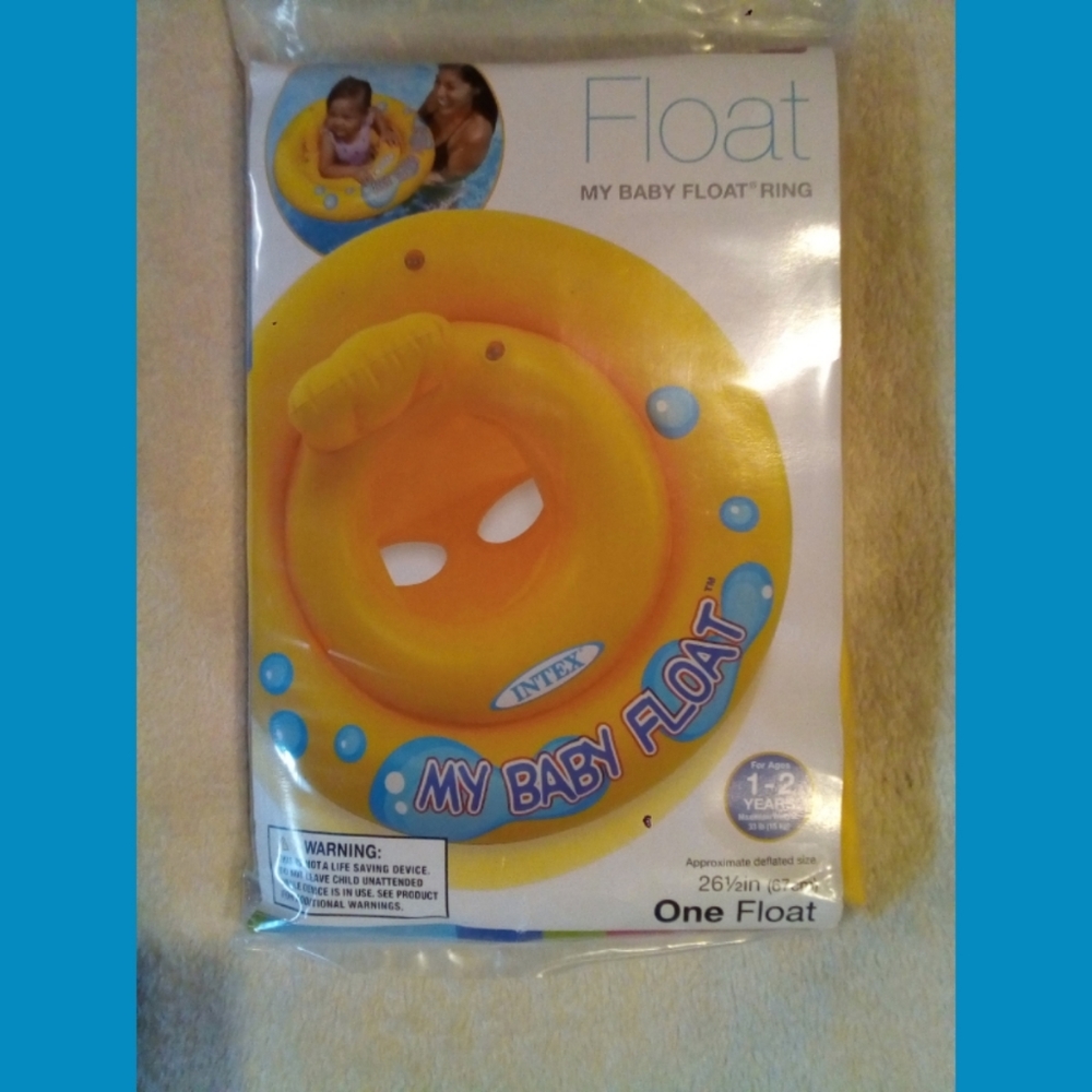 INTEX MY BABY FLOAT RING NEW IN PACKS